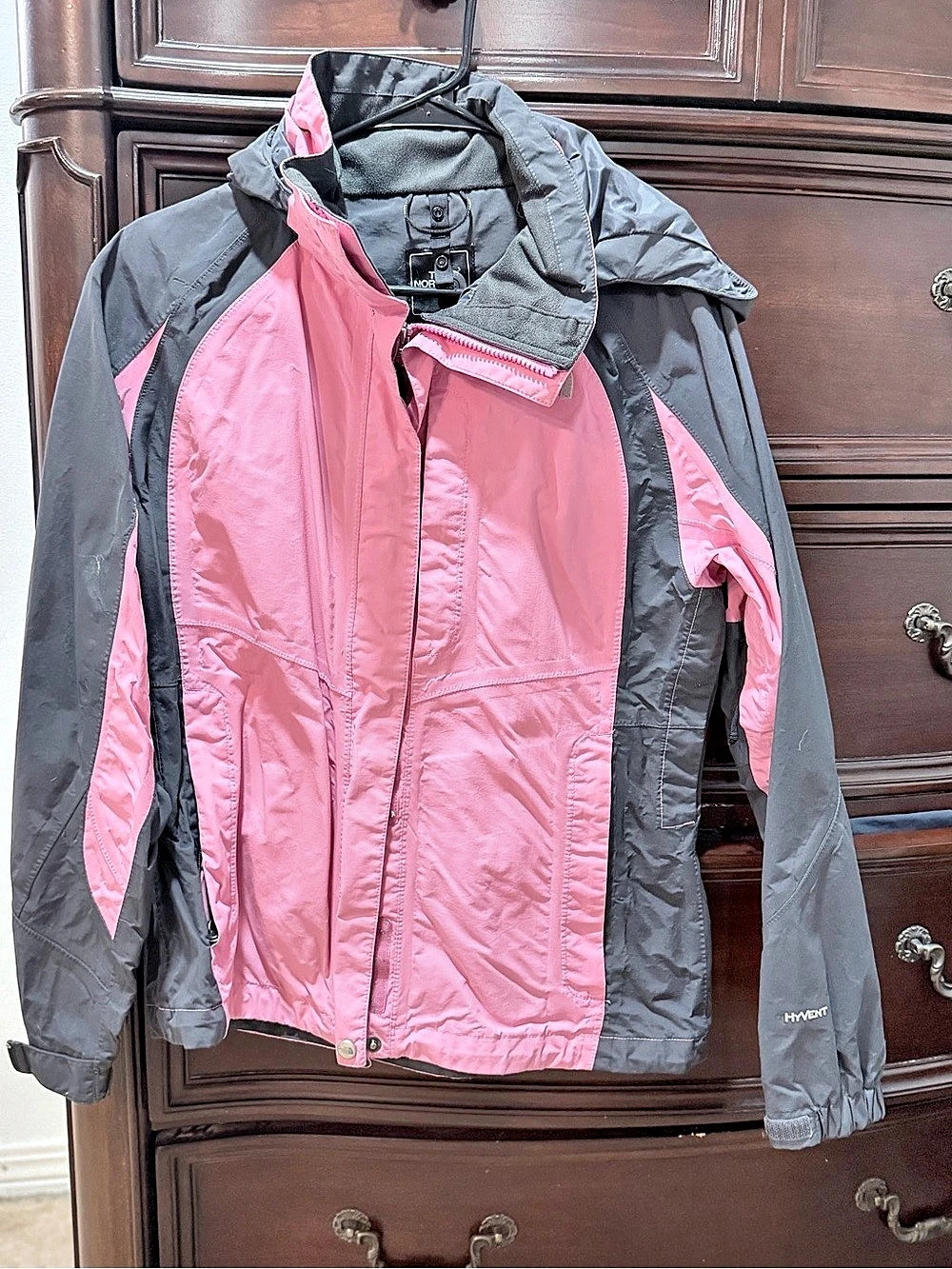 The North Face Osito Fleece Jacket Set Pink & Black Medium